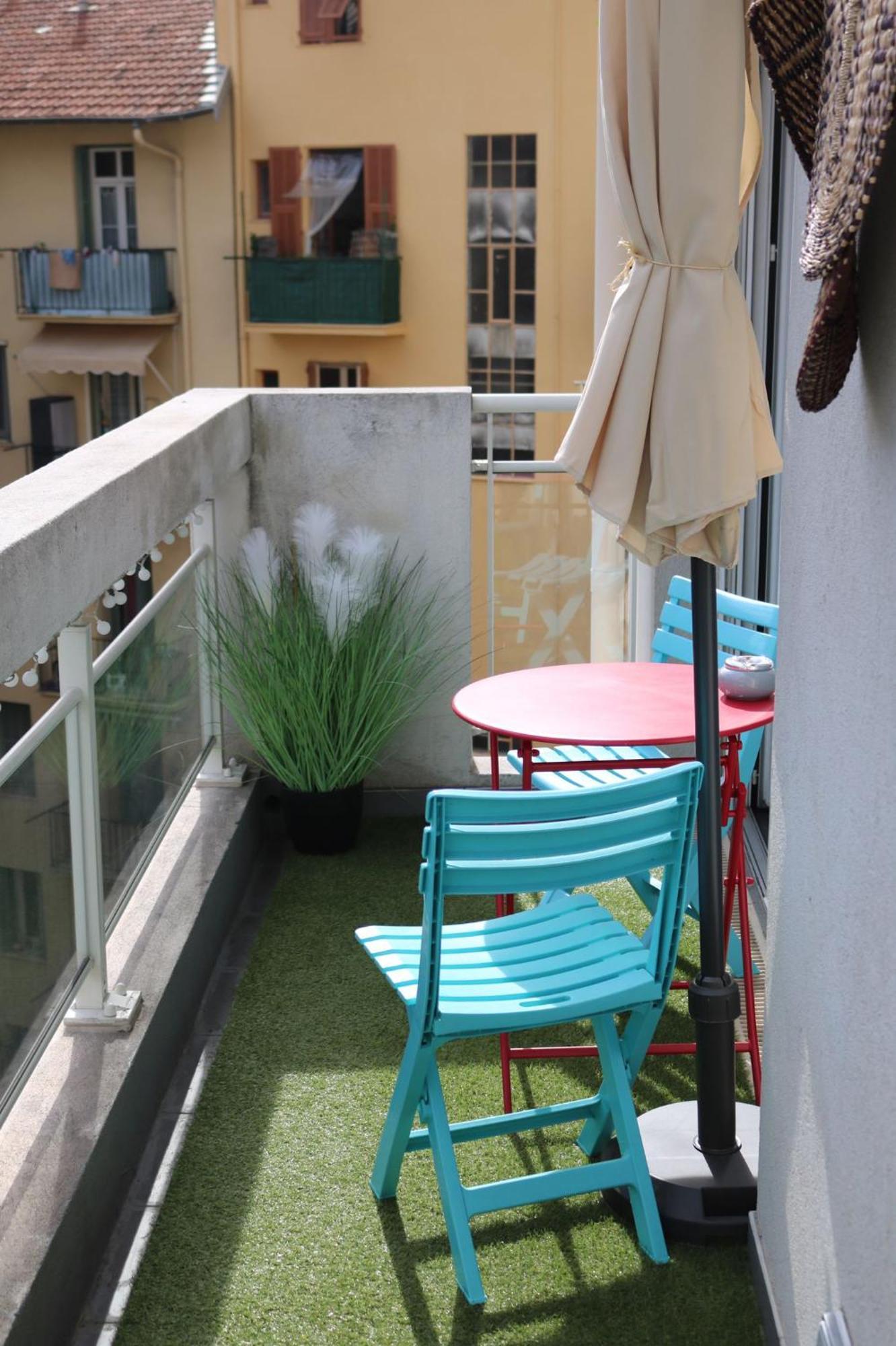 Charmant Studio Climatise Avec Terrasse Ensoleillee Ницца Экстерьер фото